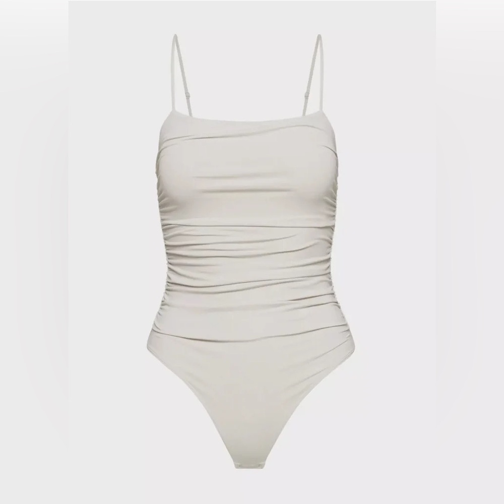 Aritzia contour ruched bodysuit
